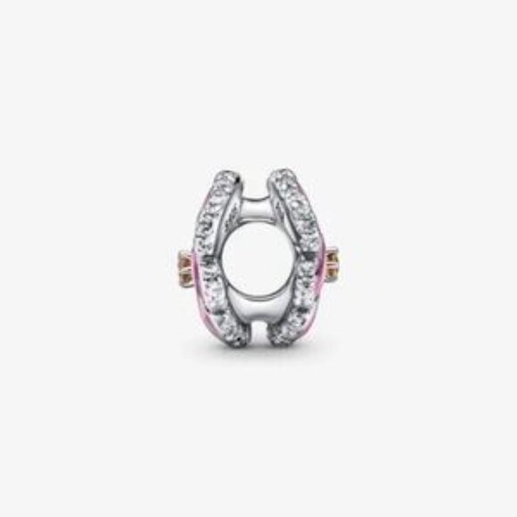 Pandora Pink Pansy Flower Charm - Picture 4 of 4